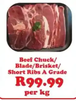 Check Save Beef Chuck/Blade/Brisket/Short Ribs A Grade offer