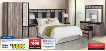 Liberty 3 Piece Bedroom Suite