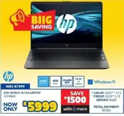 Russells 250 Intel® N150 Laptop offer