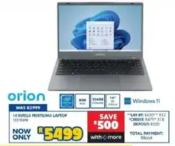 Russells 14 Intel Pentium Laptop offer