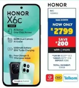 Russells HONOR X6C offer