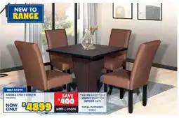 Russells ANDREA 5 PIECE DINETTE offer