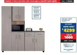 Russells Oakland 2 Piece Kitchen Unit offer