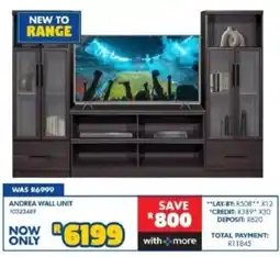 Russells ANDREA WALL UNIT offer