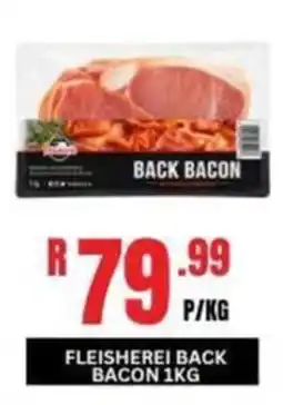 Fleisherei BACK BACON offer