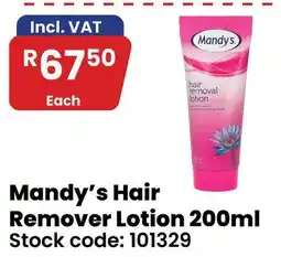 Africa Cash and Carry Mandy's Hair Remover Lotion offer