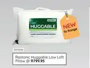 Bradlows Restonic Huggable Low Loft Pillow 10319594 offer