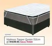 Bradlows Mattress Topper Queen 152cm 10294187 offer