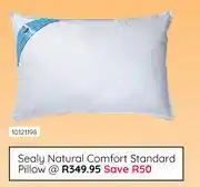 Bradlows Sleepmasters Natural Comfort Standard Pillow 10121198 offer