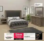 Bradlows Houghton Headboard & Pedestals 10296193 offer