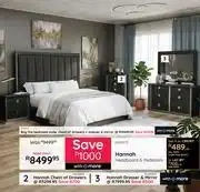 Bradlows Hannah Headboard & Pedestals 10290173 offer