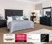 Bradlows Roma 3 Piece Bedroom Suite 10280551 offer