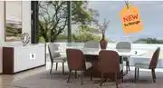 Bradlows Cove Table + 6 Cove Dining Chairs Combo offer