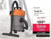 Bradlows Bennett Read Tough 12 Vacuum Cleaner HVC212 10132854 offer