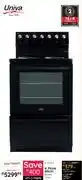 Bradlows Univa 4 Plate 60cm Stove U116B-1 10296413 offer