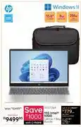 Bradlows HP 15S Intel N100 Laptop + Bag Bundle 10327264 offer