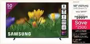 Bradlows Samsung 50 (127cm) UHD Smart TV 10310129 offer