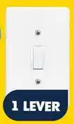Mica Waco Steel 1 Way 1 Lever Switch 100 x 50 A0014391/2-Each offer