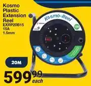Mica Kosmo Plastic Extension Reel 15A 1.5mm EXRP20B15 offer