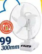 Mica Elements Rechargeable Desk Fan 300mm MG-5313F offer