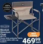 Mica Born Free Blesbok Directors Chair 957775 offer