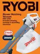 Mica Ryobi Blower Mulching Vacuum RBV 3350 offer