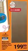 Mica Swartland Masonite Hollowcore Interior Door HBSTDLI0 offer