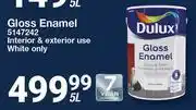 Mica Dulux Gloss Enamel 5147242-5L offer