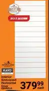 Mica Swartland Interior Embossed Horizontal Door EBHRZLI0-Each offer