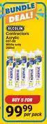 Mica Alcolin Contractors Acrylic White 057-69-For 5 x 260ml offer