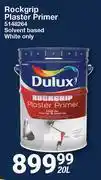 Mica Dulux Rockgrip Plaster Primer 5148264-20L offer
