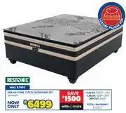 Restonic Dream Zone 152cm Queen Bed Set 10303479