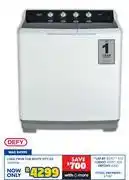 Russells Defy 15Kg Twin Tub White DTT152 10293036 offer