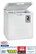 Russells Defy 195L Chest Freezer White DMF470 10016010 offer