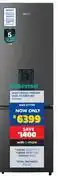 Russells Hisense 263L Fridge/Freezer Inox H370BIT-WD 10278367 offer