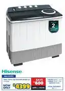 Russells Hisense 16Kg Twin Tub Washer WSDE163 10118059 offer