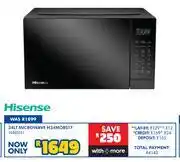 Russells Hisense 34L Microwave H34MOBS17 10302111 offer