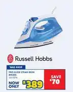 Russells Russell Hobbs Pro Glide Steam Iron RHI400 10113574 offer