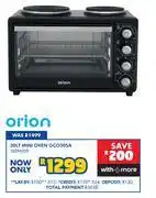 Russells Orion 30L Mini Oven OCO30SA 10296539 offer
