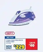 Russells Defy 1750W Steam Iron White Purple SI805 10112288 offer