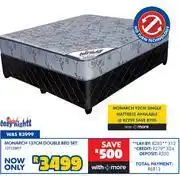 Russells Cozy Nights Monarch 137cm Double Bed Set 10112897 offer