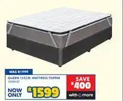 Russells Queen 152cm Mattress Topper 10294187 offer