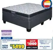 Russells Sleepmasters Mjozi 152cm Queen Bed Set 10299559 offer