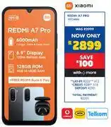 Russells Xiaomi Redmi A7 Pro 10324864 Free Redmi Buds 6 Play offer