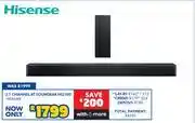 Russells Hisense 2.1 Channel BT Soundbar HS2100 10292483 offer