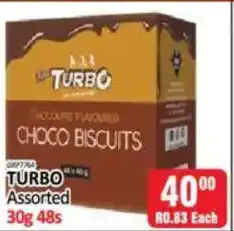 TURBO CHOCO BISCUITS Assorted