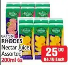 KitKat Cash and Carry RHODES Nectar Juice Assorted offer