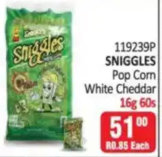 KitKat Cash and Carry SNIGGLES Pop Corn White Cheddar offer