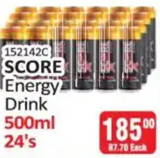 KitKat Cash and Carry SCORE Energy Drink offer