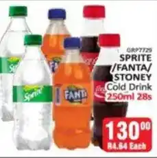 Sprite/Fanta/Stoney Cold Drink